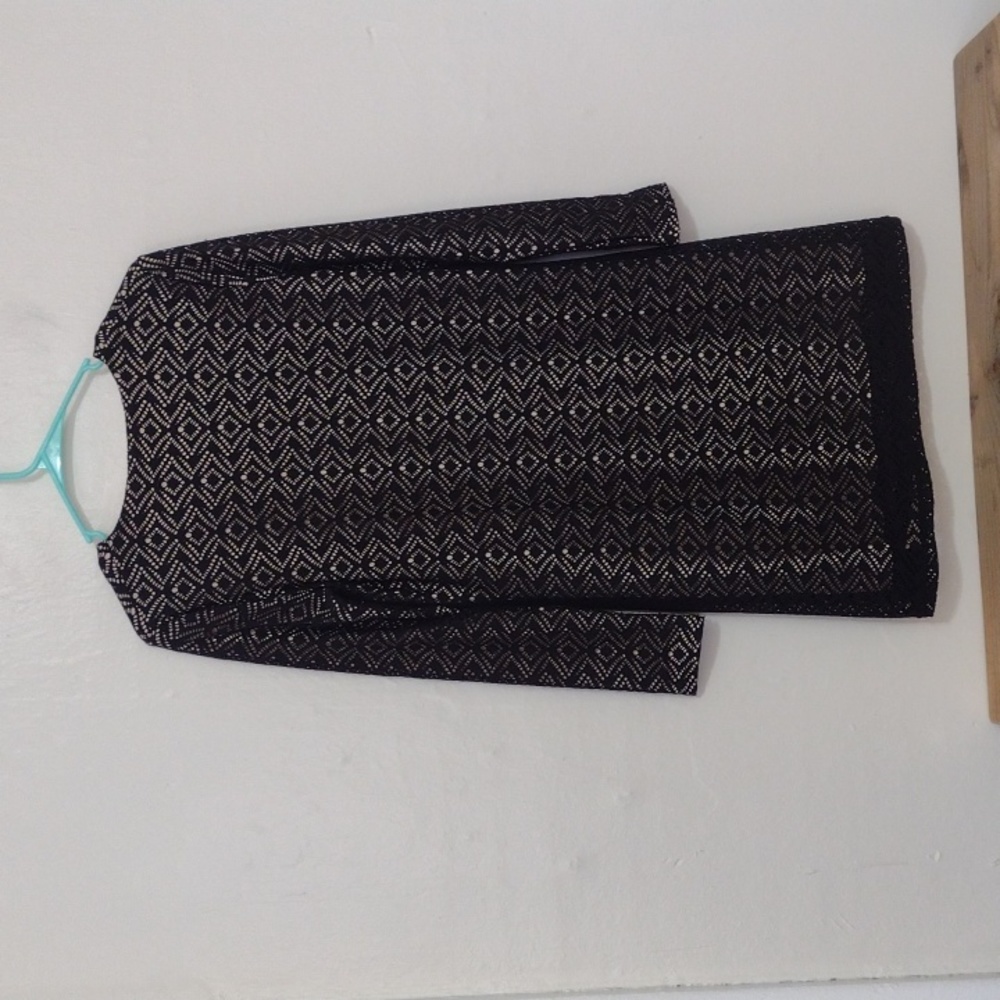 Coolibar Black Lausanne Crochet Long Sleeve UPF Sun Protection Cover Up Size XS - Picture 6 of 13